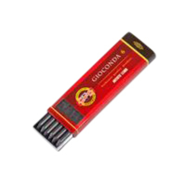 Grafietstift Koh-I-Noor gioconda 4865 4B 5,6mm 6 stuks