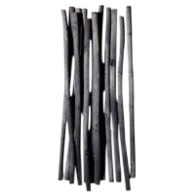 Houtskool Coates 2-3mm doos à 25 stuks