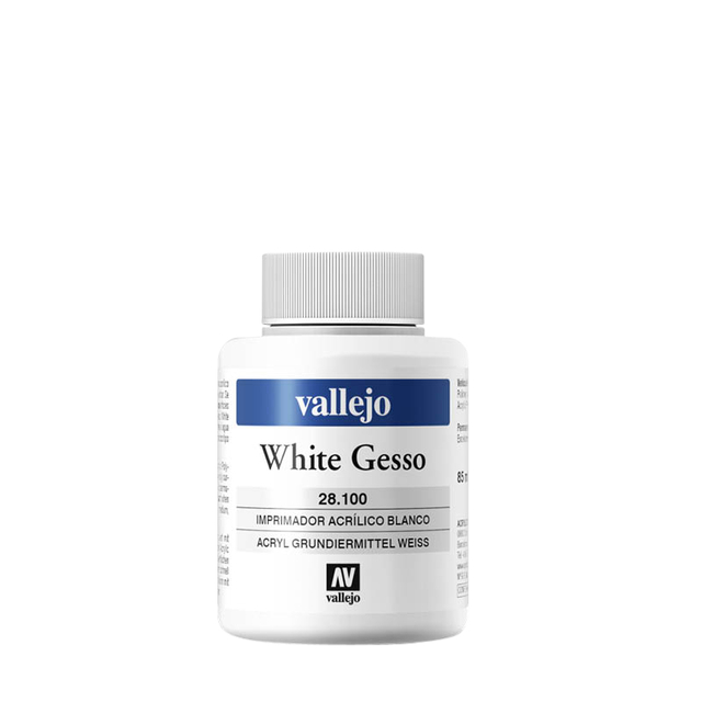 Gesso Acrylicos Vallejo 85ml 100 wit