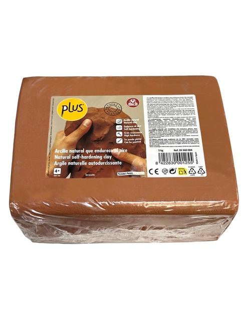 Klei Plus 5kg terracotta