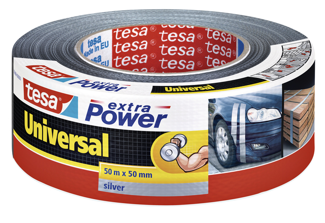 Ruban adhésif tesa® extra Power Universal 50mx50mm gris