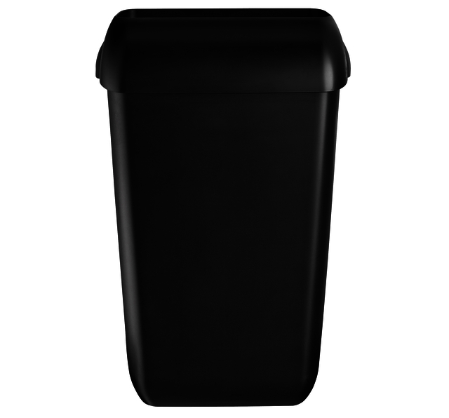 Poubelle Euro QuartzLine 23 litres noir