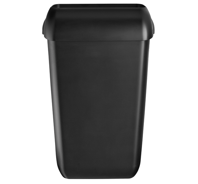 Poubelle QuartzLine ouverte 23 litres noir 441452