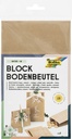 Sac kraft naturel Foodsafe 12x6x21cm lot 15 pièces