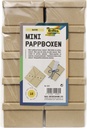 Boîte carton à décorer Folia Mini 75x75x45cm naturel 10 pièces