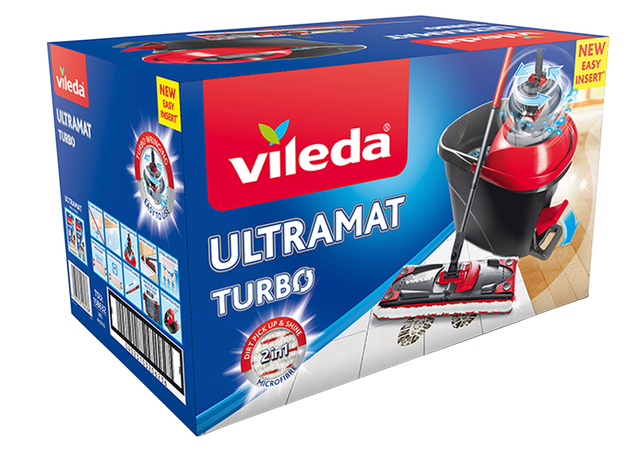 Kit mop Vileda UltraMat Turbo