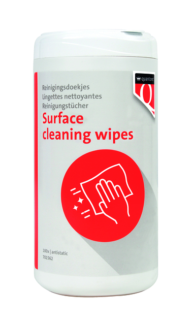 Lingette nettoyante Quantore distributeur 100 lingettes universelles