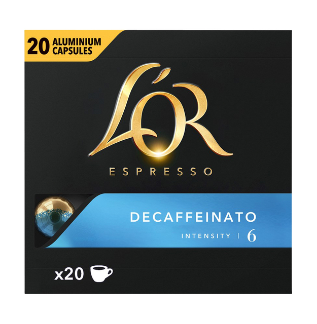 Café L'OR Espresso Decaffeinato 20 capsules