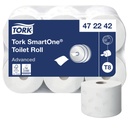 Papier toilette Tork T8 Advanced SmartOne 472242 2 épaisseurs 207m blanc