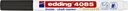 Krijtstift edding 4085 by Securit rond 1-2mm zwart