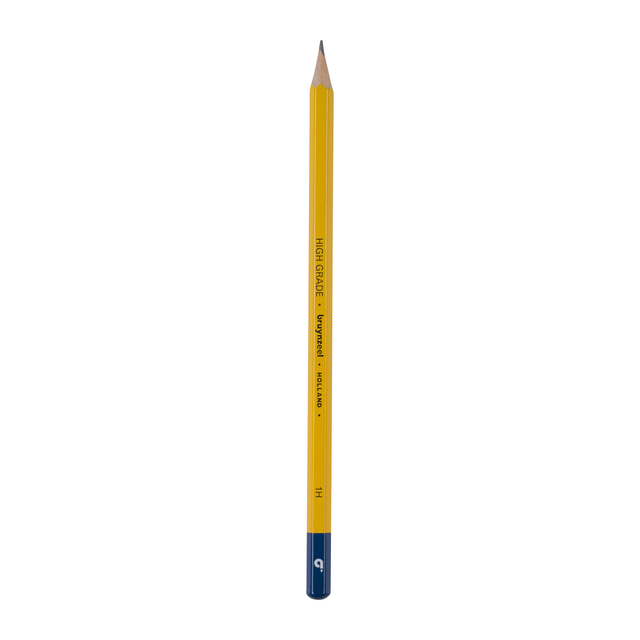 Crayon graphite Bruynzeel Burotek H gris