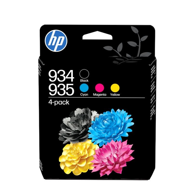 Inktcartridge HP 6ZC72AE 934/935 zwart + 3 kleuren