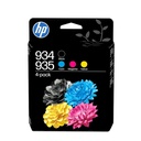 Inktcartridge HP 6ZC72AE 934/935 zwart + 3 kleuren