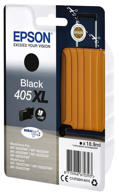 Cartouche d''encre Epson 405XL T05H14 noir