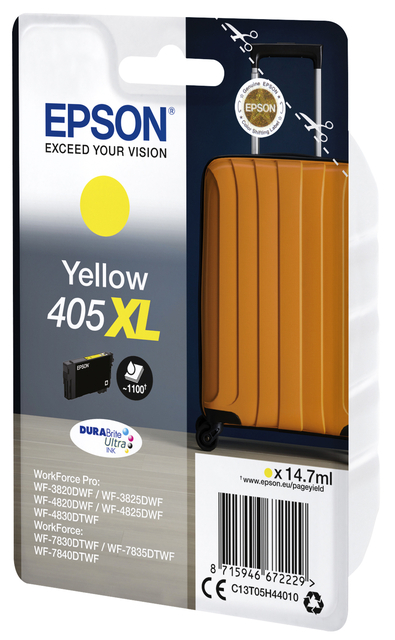 Cartouche d''encre Epson 405XL T05H44 jaune