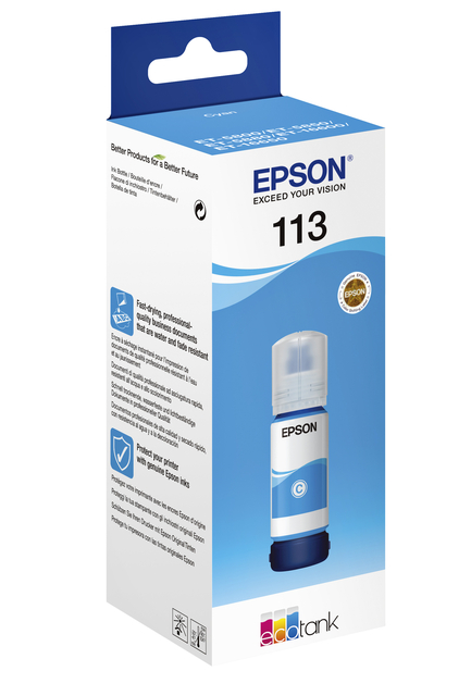 Cartouche d''encre Epson 113 EcoTank bleu