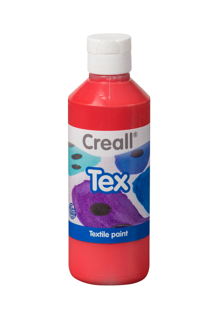 Peinture textile Creall Tex rouge 250ml