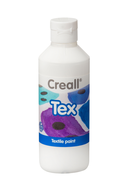 Peinture textile Creall Tex blanc 250ml