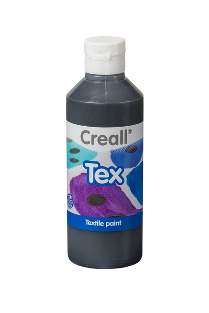 Peinture textile Creall Tex noir 250ml