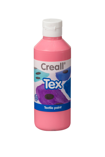 Peinture textile Creall Tex rose 250ml