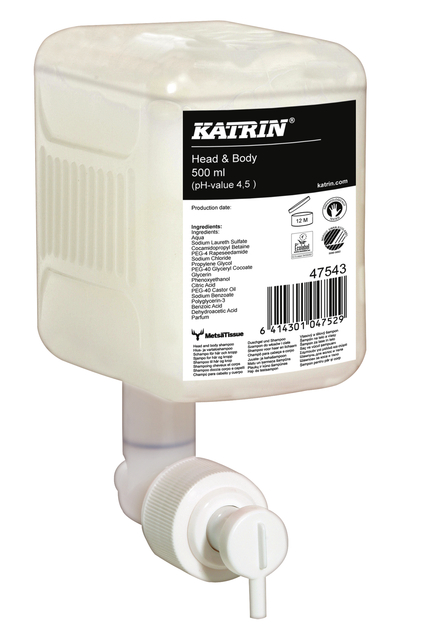 Handzeep Katrin Head & Body vloeibaar 500ml 47543