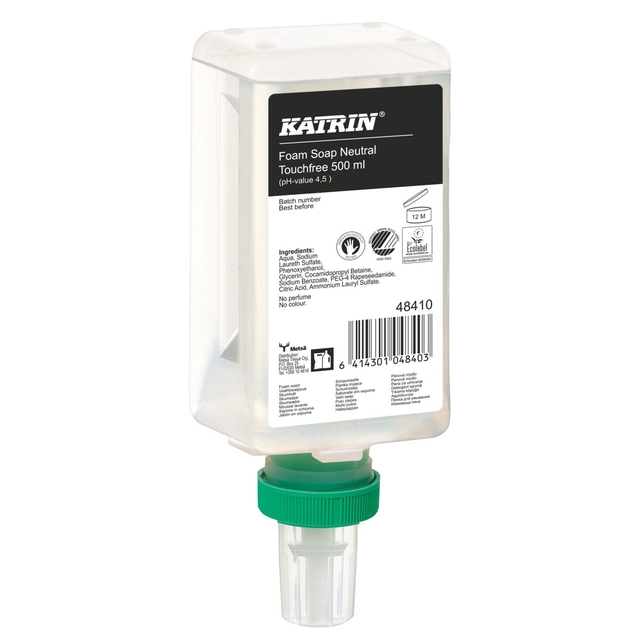 Handzeep Katrin Neutral schuim touchfree 500ml 48410