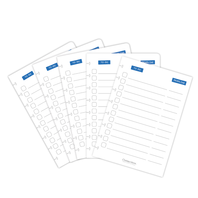 Kit extension Correctbook A5 To-do 5 feuilles