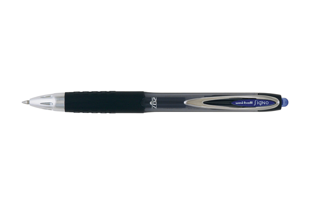 Stylo gel Uni-ball Signo 207 Medium bleu