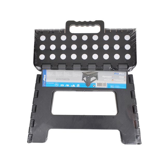Opstapkruk ProPlus inklapbaar 290x215x220mm grijs
