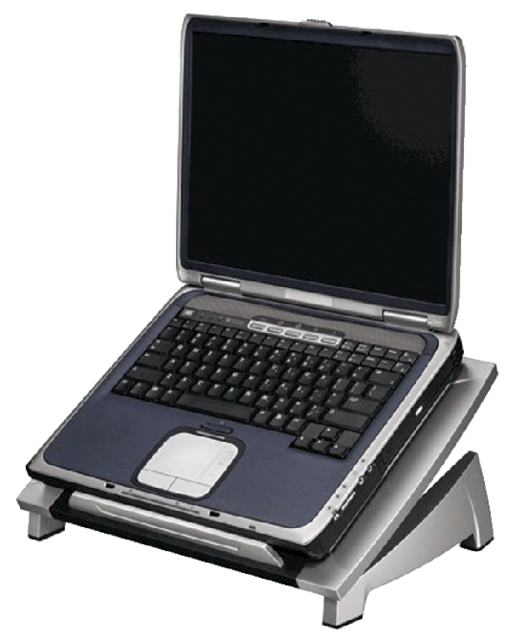 Laptopstandaard Fellowes Office Suites zwart/grijs