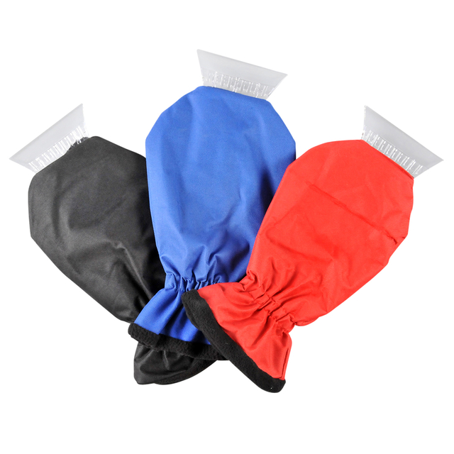 Grattoir pare-brise PropPlus avec gant polaire assorti