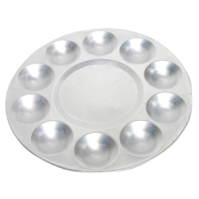 Palette Conda ronde 17cm aluminium