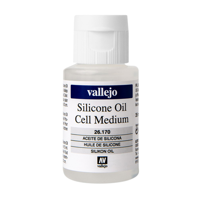 Acrylmedium Acrylicos Vallejo siliconen olie 35ml