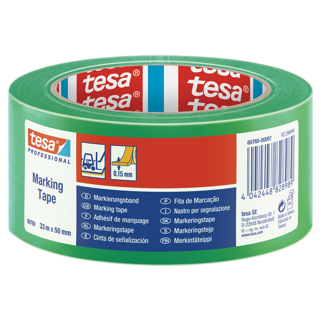 Markeringstape tesa® Professional 60760 PV1 50mmx33m groen