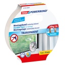 Montagetape tesa® Powerbond dubbelzijdig 5mx19mm transparant