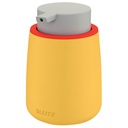 Distributeur savon mains Leitz Cosy 300ml jaune