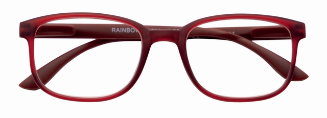 Lunettes de lecture I Need You +1.50 dpt Rainbow rouge foncé