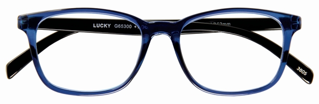 Lunettes de lecture I Need You +2.50 dpt Lucky bleu-noir