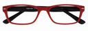 Leesbril I Need You +2.00 dpt Feeling rood-zwart