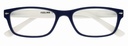 Leesbril I Need You +3.00 dpt Feeling blauw-wit