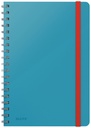 Cahier de notes Leitz Cosy spirale B5 ligné 160 pages 100g bleu