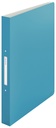 Classeur Leitz Cosy A4 2 anneaux méc-O 25mm PP bleu