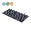 Clavier ergonomique compact R-Go Tools Break QWERTY noir