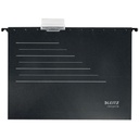Hangmap Leitz Alpha Recycle A4 verticaal V-bodem zwart