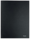 Dossiermap Leitz Recycle A4 3-kleps karton zwart
