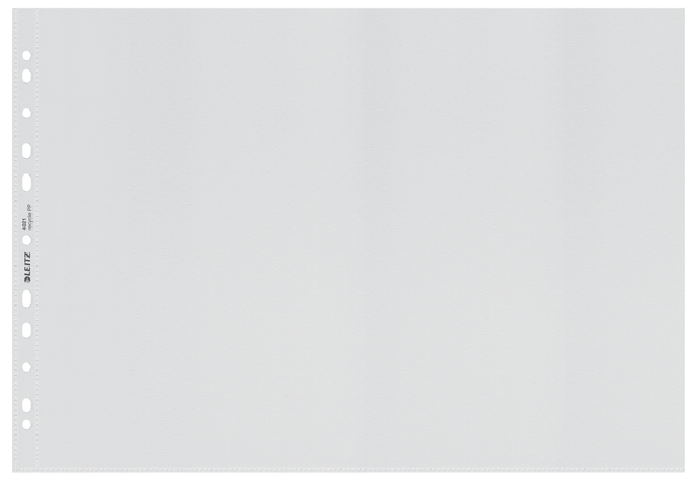 Pochette Leitz Recycle A3 PP 11 perforations paysage transparent 25 pièces