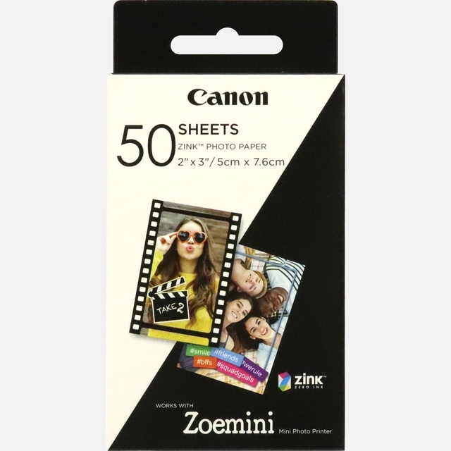 Papier photo Canon Zoemini ZP-2030 50 feuilles