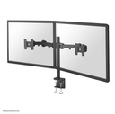 Support écran Neomounts D960D 2x 10-27" avec pince noir