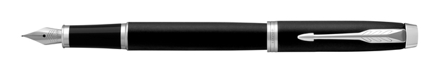 Stylo plume Parker IM Matte Black CT Fin