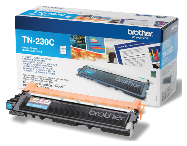 Cartouche toner Brother TN-230C bleu